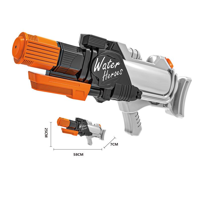 LINDA TOYS High Quality Customized Swimming Pool Beach Children Water Shooting Plastic Toys Guns Outdoor Water Gun Toy LD-535H