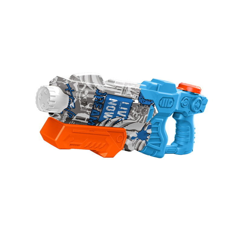 LINDA TOYS 37CM 650ML Summer Swimming Pool Beach Sand Outdoor Water Fighting Play Squirt Blaster Graffiti Guns Water Spray Gun Toy LD-228T