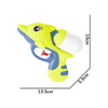 LINDA TOYS Fun Animal Dinosaur Water Gun Small Gun Press Water Gun Toy Summer Pool Play Water Toys Shooting Distance 6-8M LD-2525B