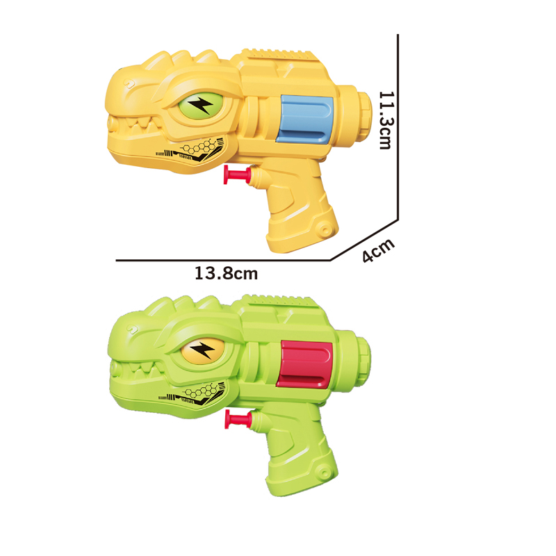 LINDA TOYS New Dinosaur Water Gun Toy for Kids Outdoor Water Toys for Kids Garden Games Gift Water Gun Toys Shooting Distance 6-8M LD-2524B