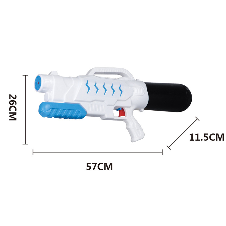 LINDA TOYS 57CM 1520ML Long Range Big Capacity Water Spray Shooting Gun Toy Summer Outdoor Beach Toy Game Water Gun LD-595A