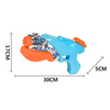 LINDA TOYS Manual Water Absorption 4 in 1 Multifunctional Outdoor Toy Graffiti Water Gun Children's Shark Bubble Gun Toy LD-2503B