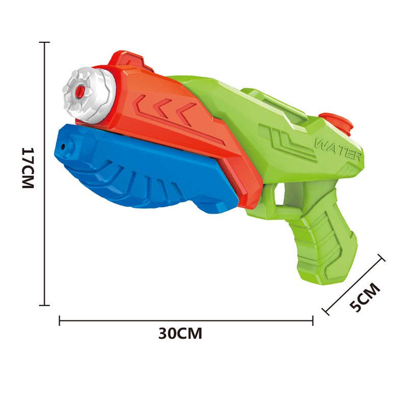 LINDA TOYS Plastic High Pressure Spray Super Soaker Shooter Water Gun Toy Summer Outdoor Air Pressure Water Gun Toy for Kids LD-2516B