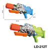 LINDA TOYS 38CM 700ML High Quality Swimming Pool Beach Children Water Shooting Plastic Toys Guns Outdoor Graffiti Water Gun Toy LD-212T