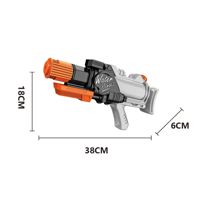 LINDA TOYS High Quality Customized Swimming Pool Beach Children Water Shooting Plastic Toys Guns Outdoor Water Gun Toy LD-212H