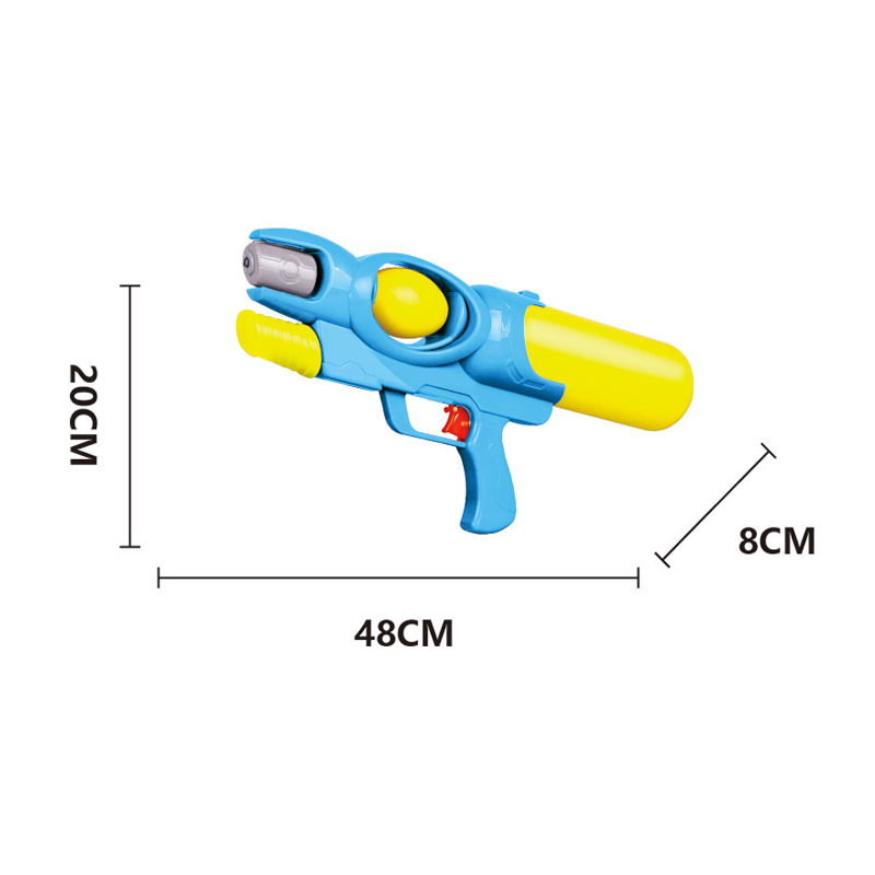 LINDA TOYS Summer Outdoor Beach Playing Toys Large Capacity Pump Water Gun Toy for Ages 3+ Boys And Girls Shooting Distance 8-10M LD-111L