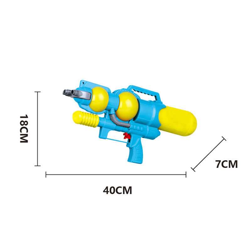 LINDA TOTS Air Pressure Water Gun Toy 40CM Pump Water Shooter Squirter Plastic White Blue Mix Color Water Shooting Gun LD-555L