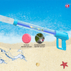 LIANDA TOYS 39 CM Water Cannon High Pressure 15-holes pull-out water cannon,Gatling Water Pump Plastic Beach Play Toy LD-5005A3