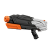 LINDA TOYS 50CM 1000ML Summer Toy Outdoor Black Water Gun Plastic Large Capacity Single Spray Water Gun Shooting Distance 8-10M LD-838H