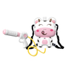 LINDA TOYS New Style Summer Cartoon Backpack Water Gun Children Toy Animals Water Blaster Soaker Outdoor Beach Pool Fight Gun Toy for Kids LD-1005B