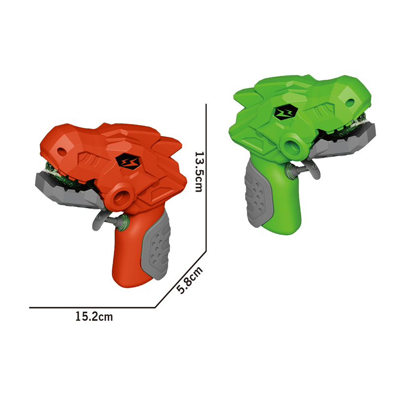 LINDA TOYS Cute Dinosaur Small Water Gun for Kids Summer Outdoor Play with Pool Beach Toy Spray for Water Fun Candy Toys Kids LD-2526B