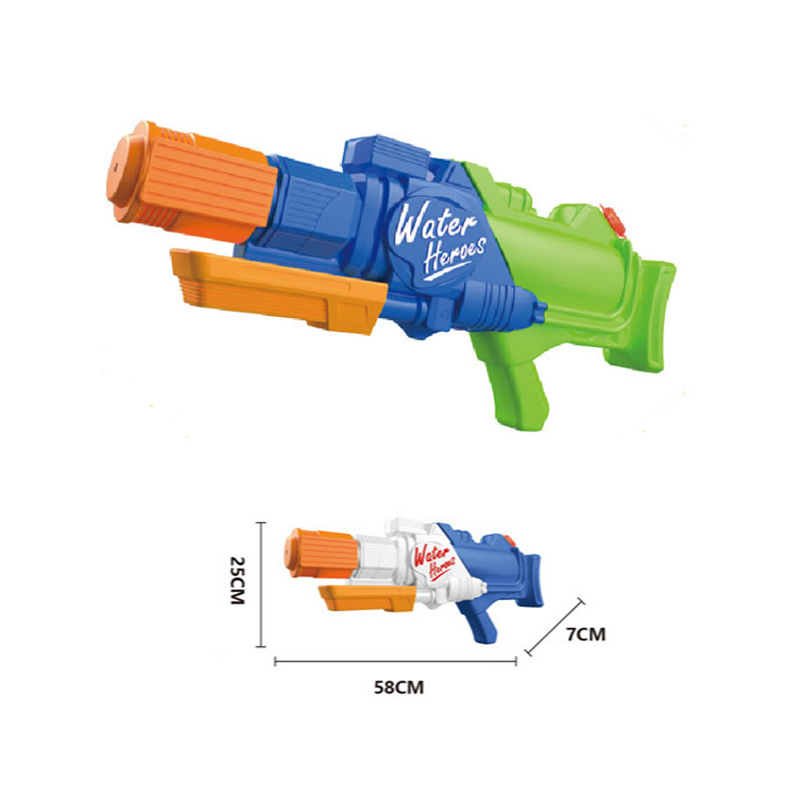 LINDA TOYS High Quality Customized Swimming Pool Beach Children Water Shooting Plastic Toys Guns Outdoor Water Gun Toy LD-535B