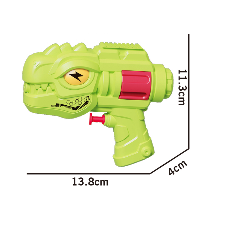 LINDA TOYS New Dinosaur Water Gun Toy for Kids Outdoor Water Toys for Kids Garden Games Gift Water Gun Toys Shooting Distance 6-8M LD-2524B