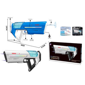 Linda Toys Auto Absorption Electric Water Gun with 7 LED Lights Choose, Waterproof Powerful Shooting 7.4V 500mAH Li-ion Battery,1000ml Water Capacity LD-996D