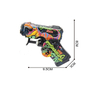 LINDA TOYS Summer Toys Rotating Finger Dinosaur Stencil Water Gun (4-color mixed set) Water Gun New for Kids Toys LD-302