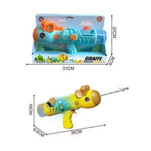 LINDA TOYS280ML Outdoor Electric Deer-shaped Light-up Water Gun Toys Shooting Game Summer Beach Animal Plastic Kids Water Gun LD-992D