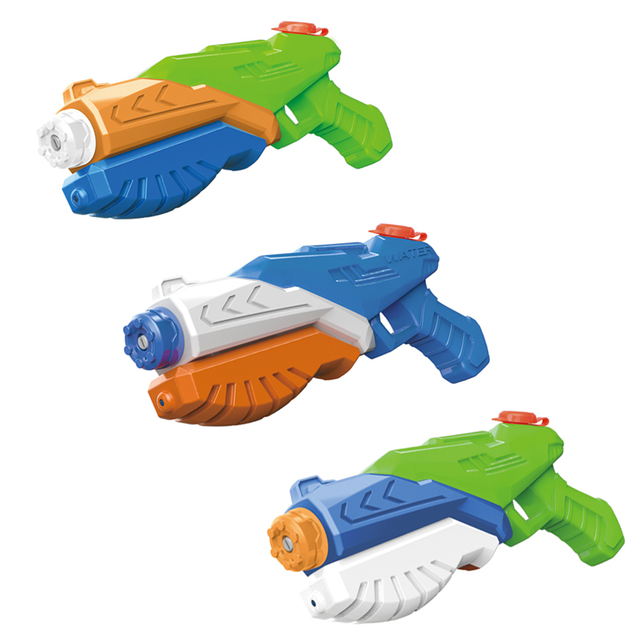 LINDA TOYS Outdoor Portable Shooting Water Guns Toys Summer Plastic Children 30CM 400 ML Water Gun Toy Shooting Distance 6-8M LD-515A