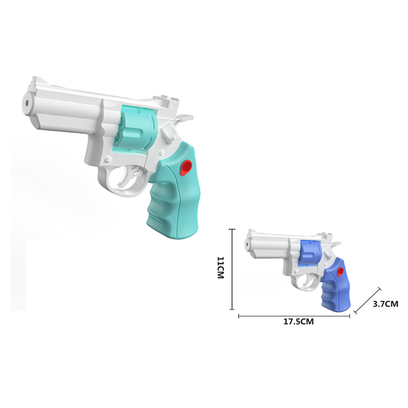 LINDA TOYS New Style Automatic Water Guns Mechanical Continuous Firing Revolver Water Gun Toys for Kids And Adults LD-707