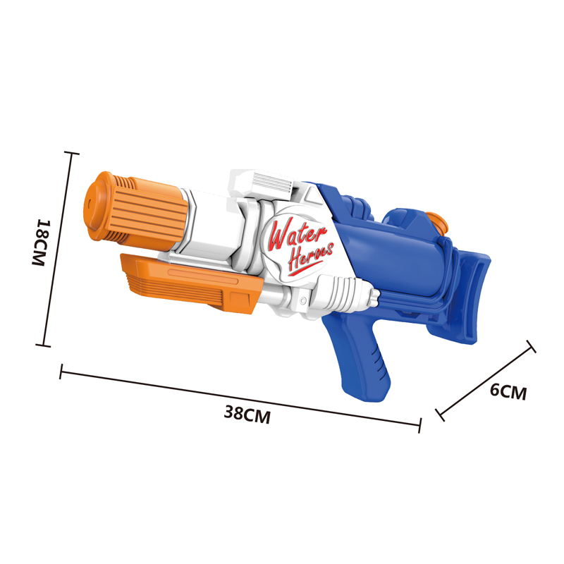 LINDA TOYS High Quality Large Capacity Water Gun with Long Range Shooting Feature , 3 Styles Water Gun Mixde Display Box LD-2502B