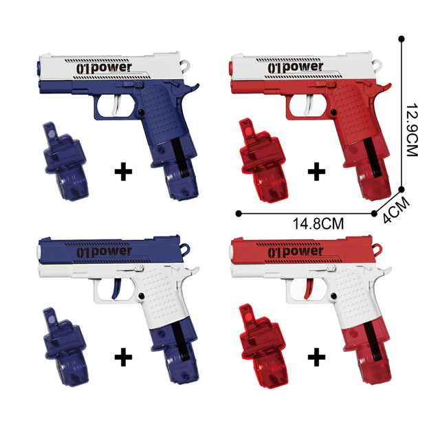 LINDA TOYS High Speed Continuous Automatic Water Gun Pistol Water Gun Toy Long Range Shooting Water Gun Kids Summer Toy LD-205A