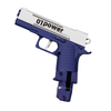 LINDA TOYS Plastic Pistol Water Gun Summer Beach Toys Plastic Water Toy for Kids Playing Shooting Distance 6-8M LD-205C