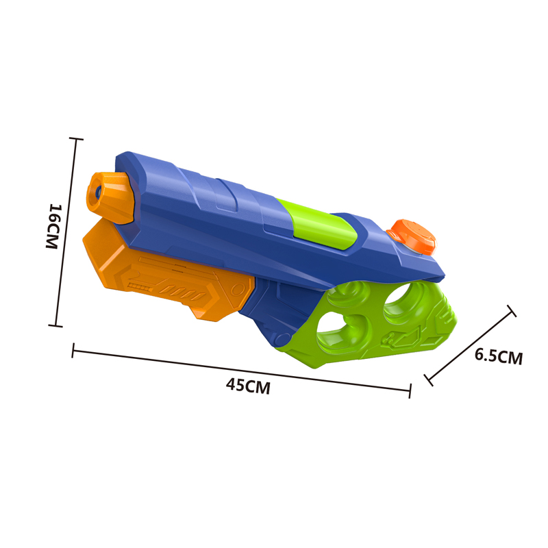 LINDA TOYS Kids Summer Water Blasting Gun Toy Pump High Pressure Water Gun Outdoor Pool Beach Water Soaker Blaster Super Squirt Guns Toy LD-2505B