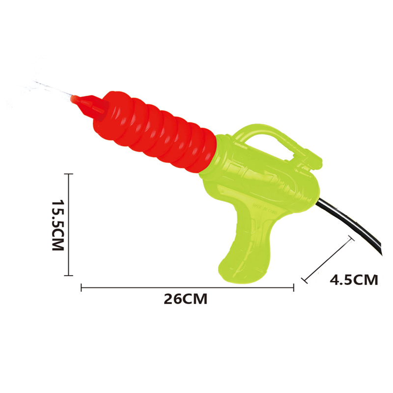 LINDA TOYS Summer Toys Plastic Red Water Gun for Kids Water Guns Backpack Summer Toys for Kids Shooting Distance 6-8M LD-525X