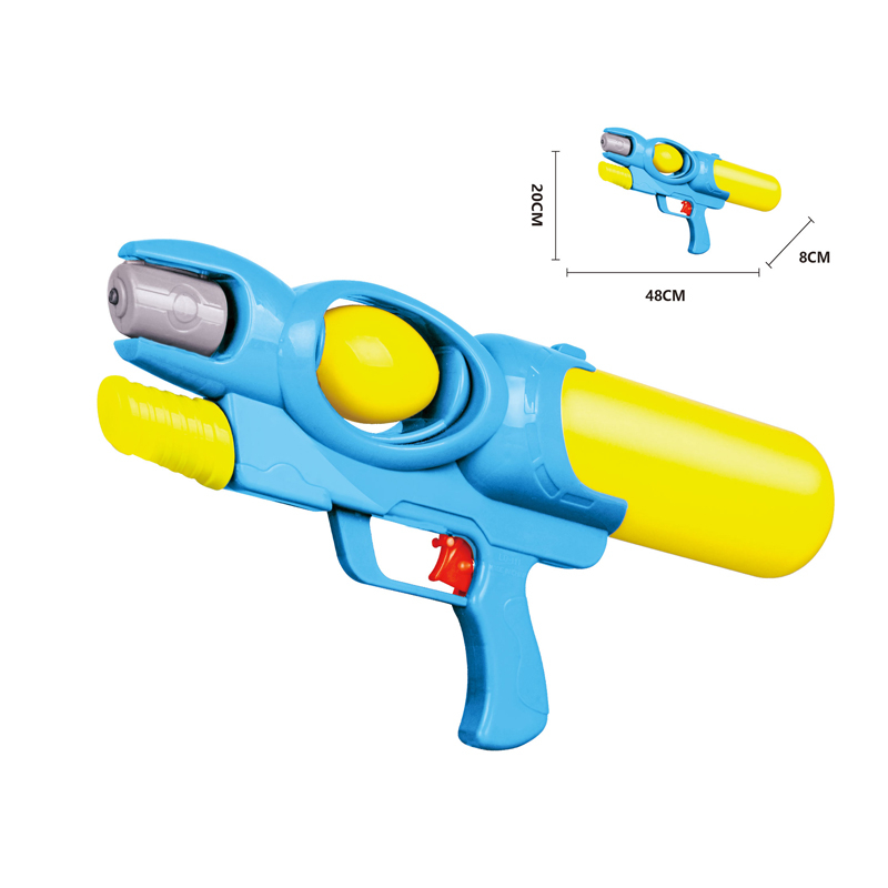 LINDA TOYS Summer Outdoor Beach Playing Toys Large Capacity Pump Water Gun Toy for Ages 3+ Boys And Girls Shooting Distance 8-10M LD-111L