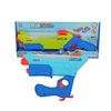 LINDA TOYS 2 in 1 Electric & Pump Action Water Gun for Kids Adults Automatic Water Gun Folding Waterproof Powerful Water Shooting Toys 3.7V 800mAh Li-ion Battery LD-599D Backyard Water Battle