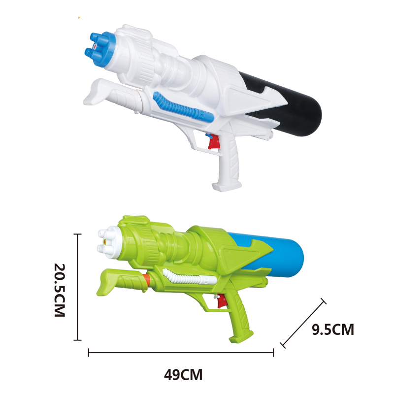 LINDA TOYS49CM 1060ML Big Capacity Water Guns for Kids Summer Outdoor Playing Beach Long Range Shooting Game Toy Water Gun for Children LD-858A