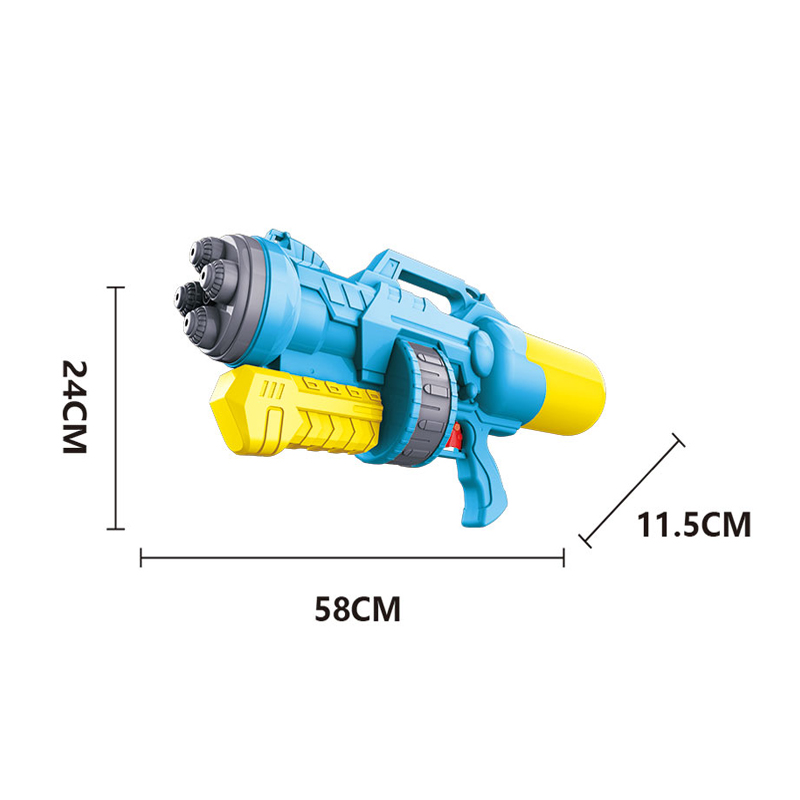 LINDA TOYS Pistola De Agua Juguete Summer Outdoor Kids Toys Children Shooting Pressure Pistol Water Gun Toy Shooting Distance 8-10M LD-878L