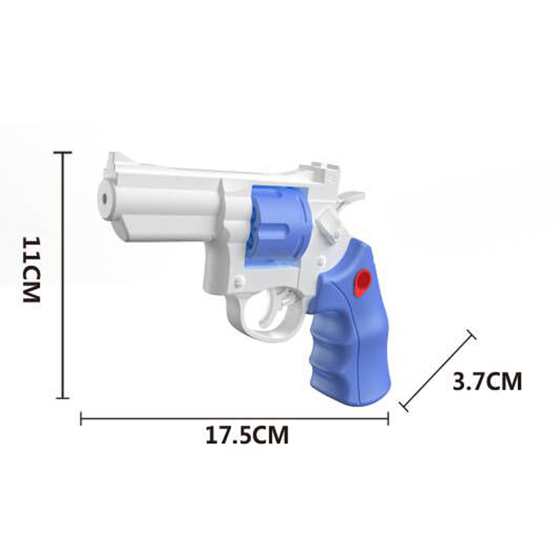 LINDA TOYS New Style Automatic Water Guns Mechanical Continuous Firing Revolver Water Gun Toys for Kids And Adults LD-707