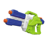 LINDA TOYS Double Nozzle 57CM 2400ML Large Capacity Manual Pump Water Gun Toys Songkran Pool Spray Splash Water Toy Guns for Kids Outdoor Toy LD-225C