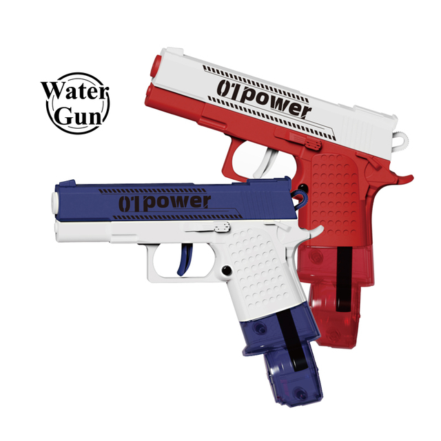 LINDA TOYS Water Gun Mini Glock Pistol Shooting Toy Gun Automatic Water Squirt Guns for Kids Boys Adults Summer LD-205