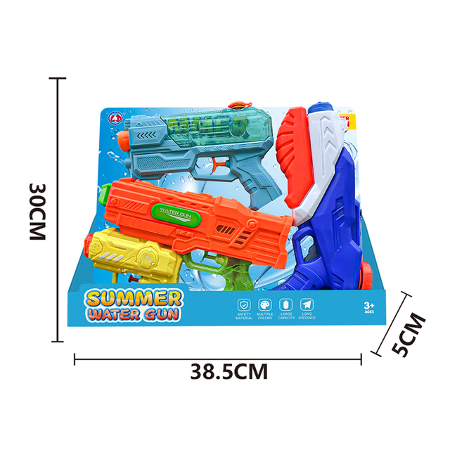 LINDA TOYS Kids Squirt Water Guns Toy Summer Swimming Pool Pump Water Guns Beach Outdoor Water Fighting Play Toys Gifts LD-2513B
