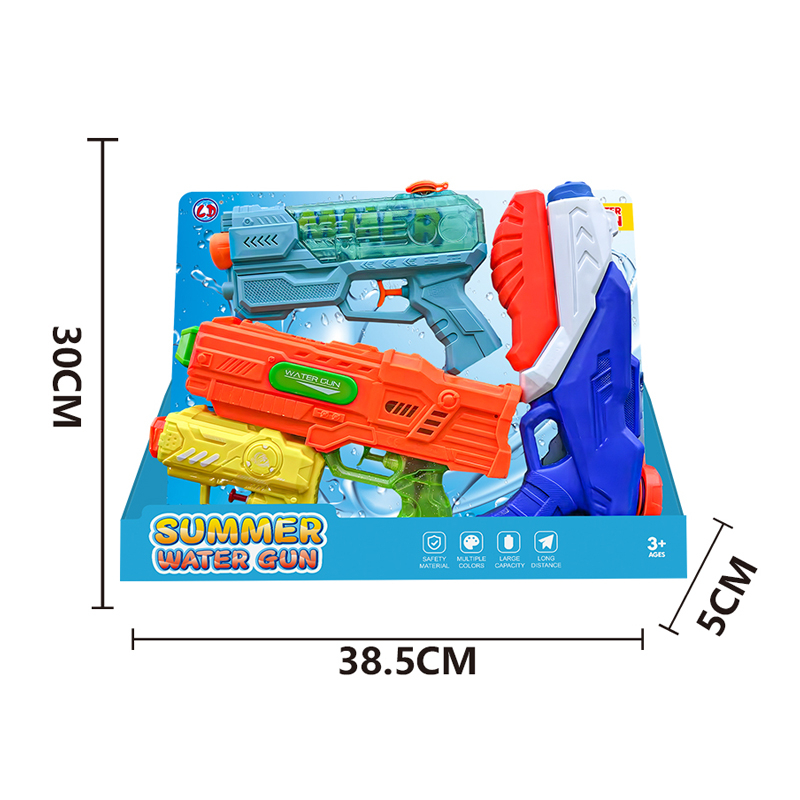 LINDA TOYS Kids Squirt Water Guns Toy Summer Swimming Pool Pump Water Guns Beach Outdoor Water Fighting Play Toys Gifts LD-2513B