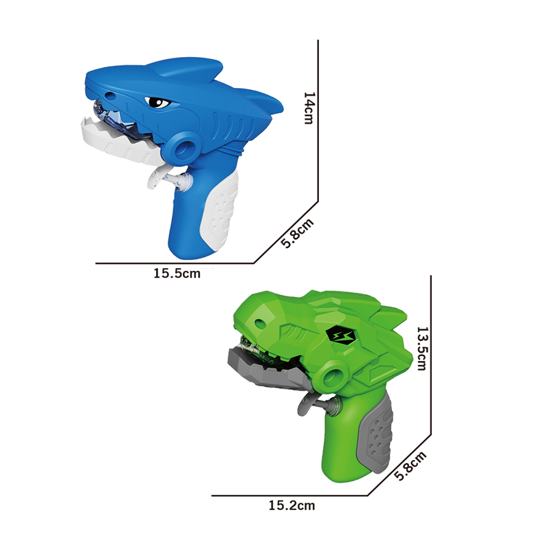 LINDA TOYS Children's Cartoon Animals Water Pistol Toy Guns Long Range Summer Outdoor Beach Pool Party Water Toys LD-2522B