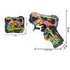 LINDA TOYS New Style Summer Toys Rotating Finger Dinosaur Stencil Water Gun (4-color mixed set) Water Gun New for Kids Toys LD-303C