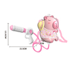 LINDA TOYS 22CM 1700ML Capybara Backpack Water Gun Blaster Water Gun Beach Toy And Outdoor Sports Toy LD-1007A