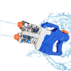  LINDA TOYS Double Nozzle Water Gun Toy Outdoor Play Plastic Game Toys Kid Set Graffiti Water Gun Toy Shooting Distance 8-10M LD-225BT