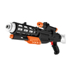 LINDA TOYS 59CM 485ML Kids Summer Long Range Shooting Black Military Series Plastic Toy Water Gun Shooting Distance 8-10M LD-115H