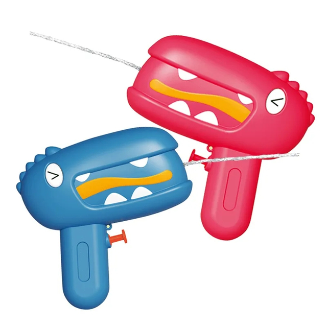 LINDA TOYS Summer Small Cheap Shooting Dinosaur Cute Plastic Dino Water Gun for Children Shooting Distance 6-8M LD-180