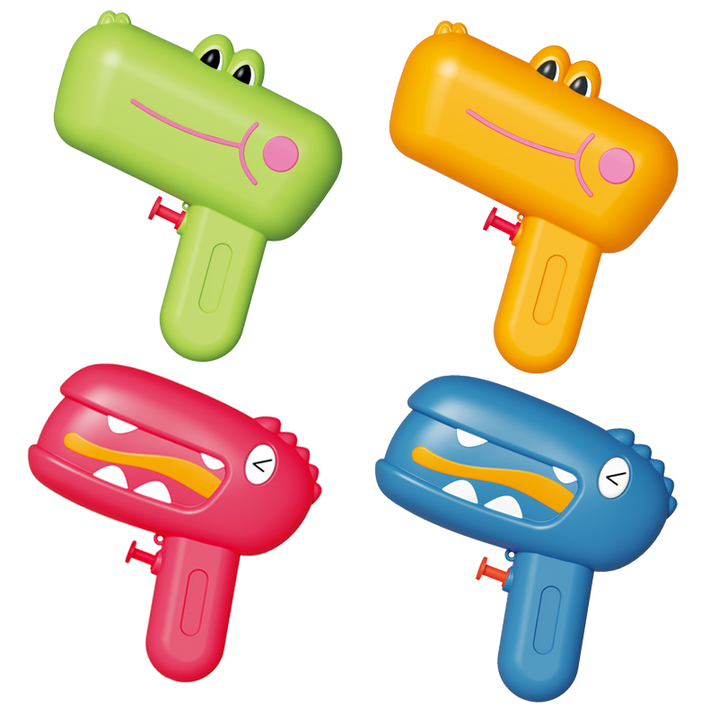 LINDA TOYS Hot Sell Dinosaur Kids Funny Press Water Spray Plastic Cartoon Water Gun Toy Kids Water Gun Shooting Distance 6-8M LD-170