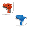 LINDA TOYS Cute Dinosaur Small Water Gun for Kids Summer Outdoor Play with Pool Beach Toy Spray for Water Fun Candy Toys Kids LD-2526B