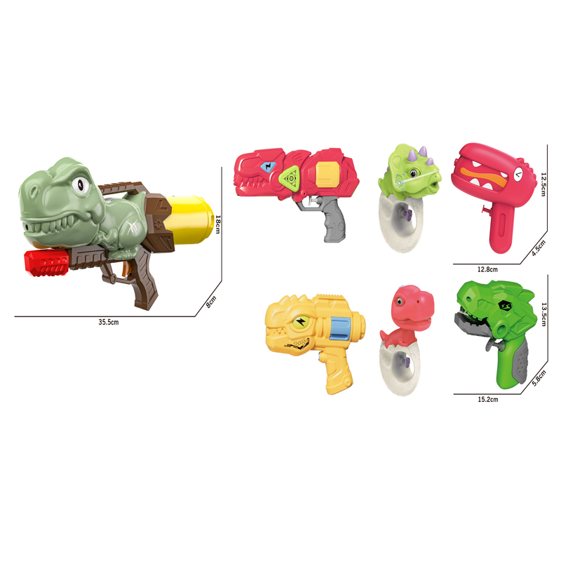 LINDA TOYS Outdoor Kids Beach Playing Games Plastic Water Gun Toys Summer Beach Toys Water Gun for Kids Shooting Distance 8-10M LD-2527B