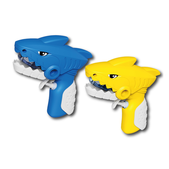 LINDA TOYS New Small Water Gun Bite Finger Mouth Mechanical Dinosaur Water Gun Children's Toy Summer Water Gun LD-206