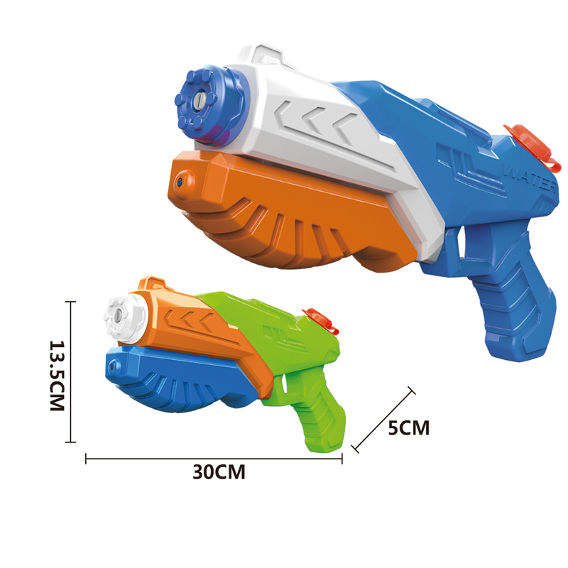 LINDA TOYS Kids Summer Water Blasting Gun Toy Pump High Pressure Water Gun Outdoor Pool Beach Water Soaker Blaster Super Squirt Guns Toy LD-2507B
