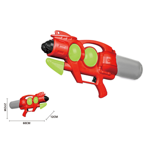 LINDA TOYS 60CM 1950ml Water Capacity Water Gun Fighter Toy Beach Game Toys Water Shooting Gun for Kids Summer Outdoor Toys LD-222X
