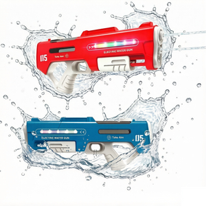 LINDA LD-990D W/light Dual-head Shooting Children's Water Gun Toy, Automatic Water Suction, Large-capacity Water Tank for Powerful Long-range Shooting