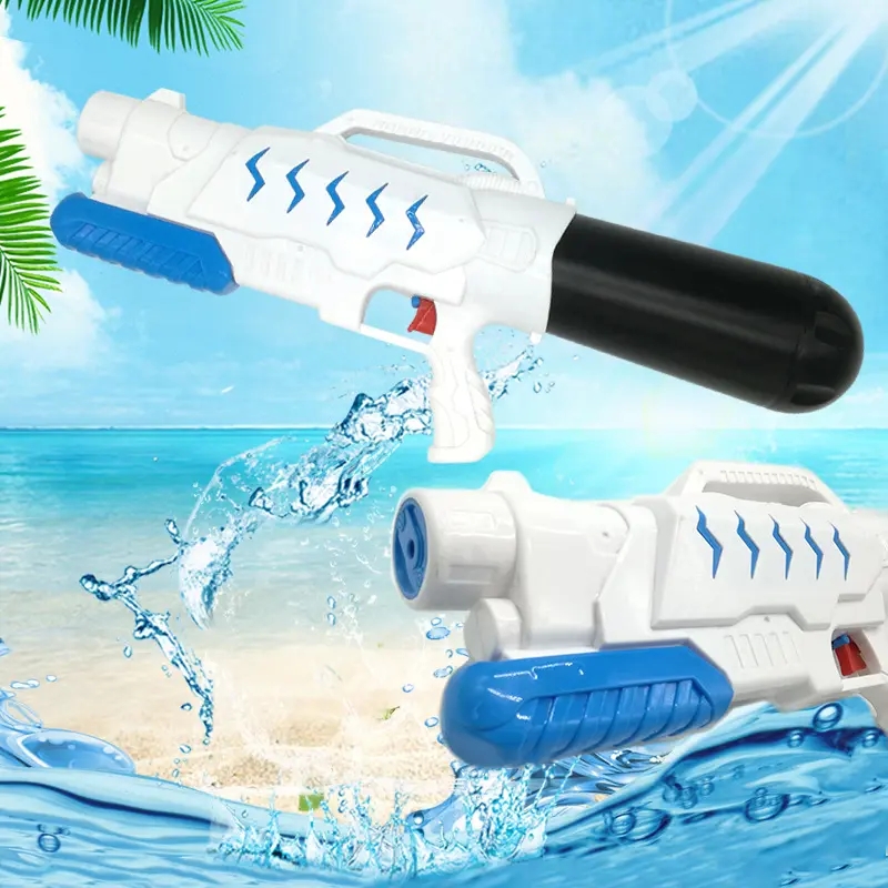 LINDA TOYS 57CM 1520ML Long Range Big Capacity Water Spray Shooting Gun Toy Summer Outdoor Beach Toy Game Water Gun LD-595A